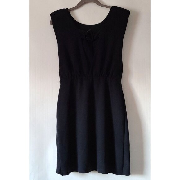 Free People Runaway Knit Mini Dress Size S Black Twist Detail on Skirt NWT - Picture 7 of 16